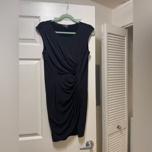 Elegant Black Sleeveless Dress size L